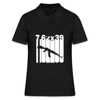Cartouche AK-47 Pistolet Fusil d’assaut Cadeau - Polo Femme - noir - Devant - Ailine (174cm)