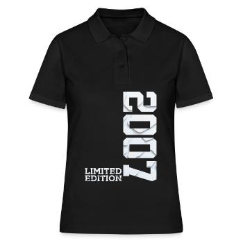 19E ANNIVERSAIRE ÉDITION LIMITÉE 2007 - Polo Femme - noir - Devant - Ailine (174cm)