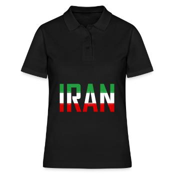 Iran Perse - Polo Femme - noir - Devant - Ailine (174cm)