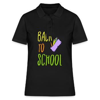 la rentrée scolaire - Polo Femme - noir - Devant - Ailine (174cm)