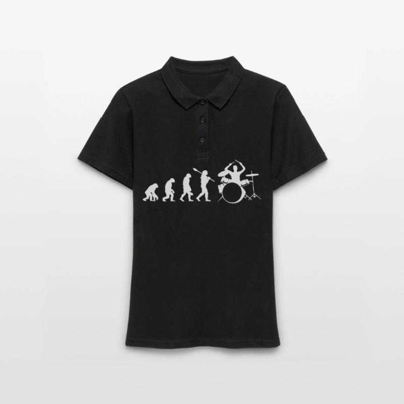 Drummer Evolution Drums Basse Polo Femme