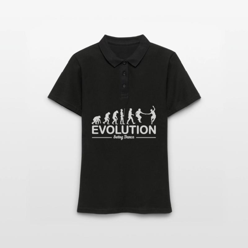 Swing danse danse évolution cadeau couples danseurs Polo Femme