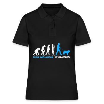 Pastore Maremmano Gassi Evolution gift idea - Women's Polo Shirt - black - Front - Ailine (174cm)