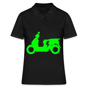 Scooter électrique scooter électrique pour les scooters - Polo Femme - noir - Devant - Ailine (174cm)