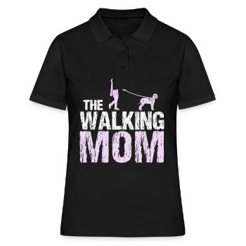 Lagotto The Walking Mom Prose pour maîtresse - Polo Femme - noir - Devant - Ailine (174cm)