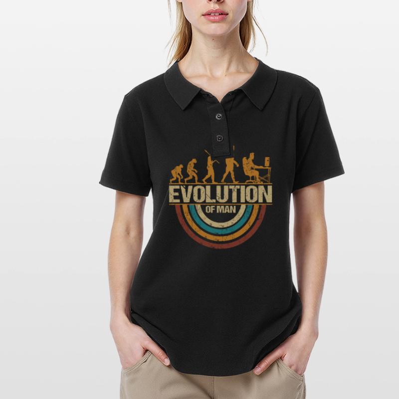 Programmateur Computerfreak Evolution Retro Polo Femme
