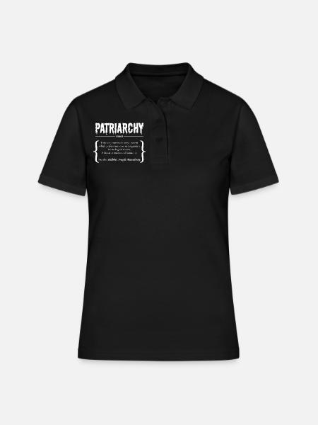 Patriarcat | Définition Duden - Polo Femme - noir