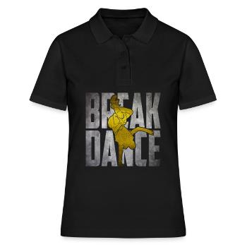 break dance - Polo Femme - noir - Devant - Ailine (174cm)