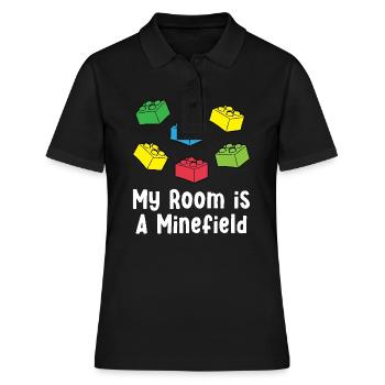 Brick Builder Brick Building Master Builder - Women's Polo Shirt - black - Front - Ailine (174cm)