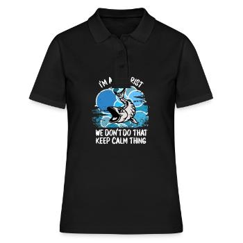 Aquarium Aquariophile Poissons d’ornement Poissons aquatiques - Polo Femme - noir - Devant - Ailine (174cm)