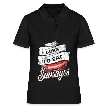 Saucisses - Polo Femme - noir - Devant - Ailine (174cm)