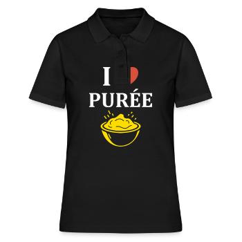 Purée - Polo Femme - noir - Devant - Ailine (174cm)