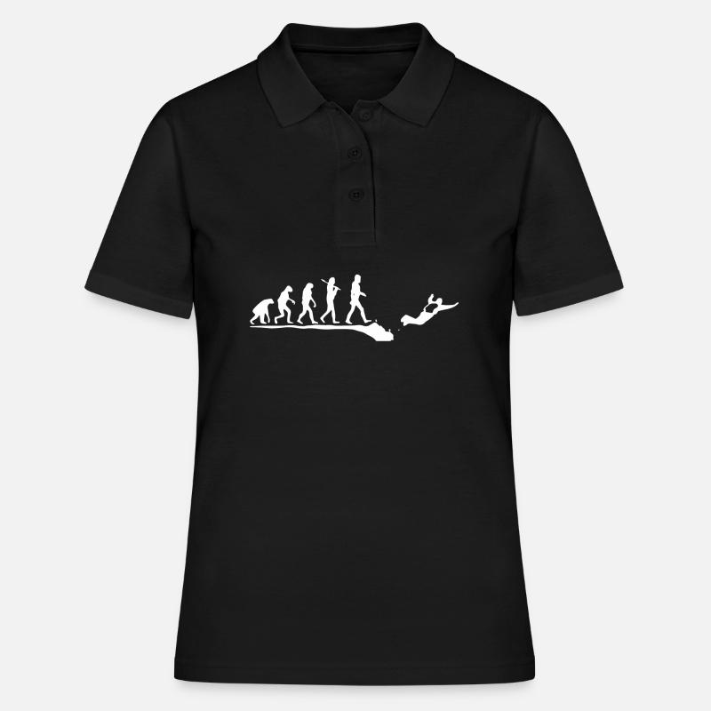 Base jumping BASE object jumping - Women's Polo Shirt - black