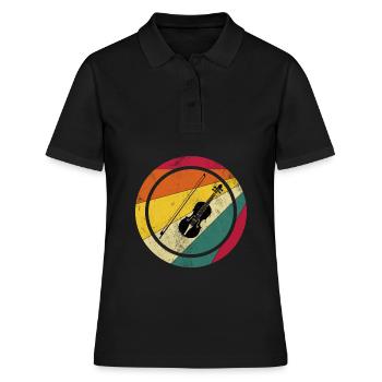 Violin Violin - Women's Polo Shirt - black - Front - Ailine (174cm)