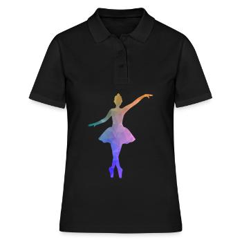 Danseuse de ballet - Polo Femme - noir - Devant - Ailine (174cm)