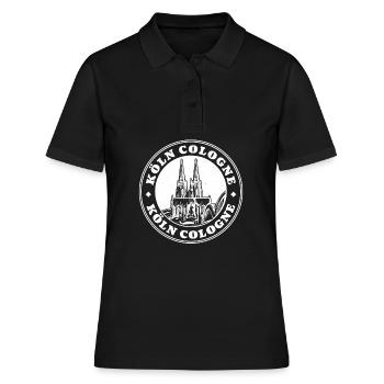 Cologne City Cologne Cathedral City of Cologne Germany - Women's Polo Shirt - black - Front - Ailine (174cm)