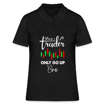 Smart Trader Trading Stock Trader - Polo Femme - noir - Devant - Ailine (174cm)