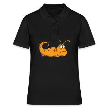 Slug 10 - Women's Polo Shirt - black - Front - Ailine (174cm)
