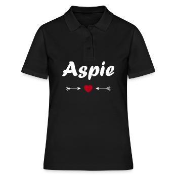 Aspie - Polo Femme - noir - Devant - Ailine (174cm)