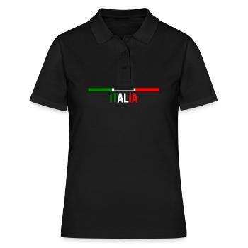 Italie Italien Italien Italie - Polo Femme - noir - Devant - Ailine (174cm)