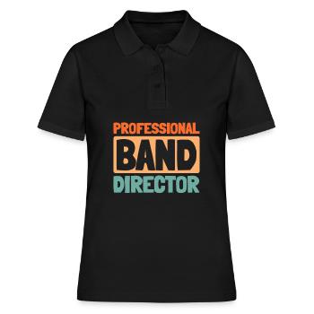 Directeur de l’orchestre - Polo Femme - noir - Devant - Ailine (174cm)