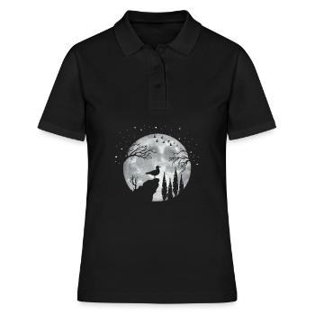Mouette Mouette - Polo Femme - noir - Devant - Ailine (174cm)