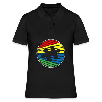 Autismus Autist - Frauen Polo Shirt - Schwarz - Vorne - Ailine (174cm)