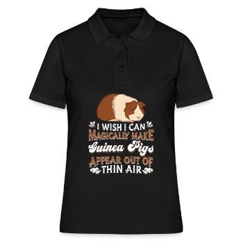 Cochon d’Inde Cochon d’Inde - Polo Femme - noir - Devant - Ailine (174cm)