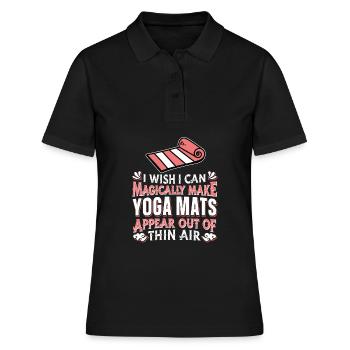 Yoga Yogi - Polo Femme - noir - Devant - Ailine (174cm)