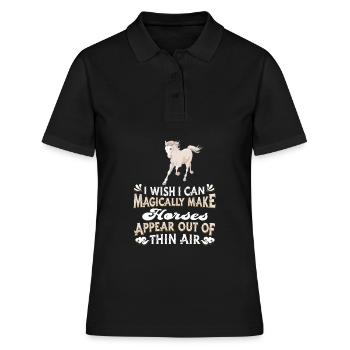Cavalier Équitation Équitation - Polo Femme - noir - Devant - Ailine (174cm)
