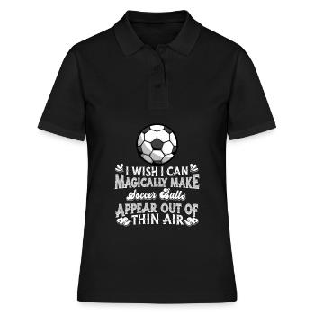 Football Football - Polo Femme - noir - Devant - Ailine (174cm)