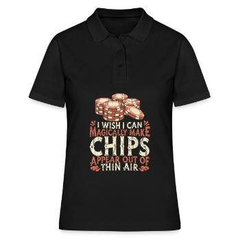 Casino Casino Jeux d’argent - Polo Femme - noir - Devant - Ailine (174cm)