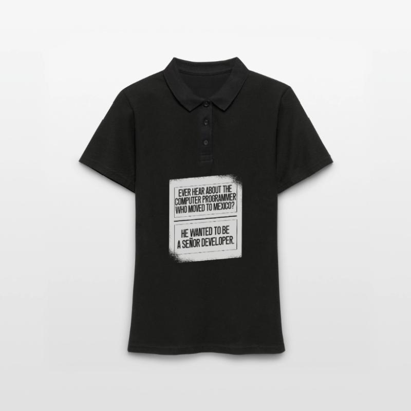 Programmierer Coder Software Entwickler Frauen Polo Shirt