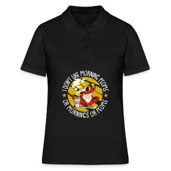 Grenouille Grenouille Amphibien - Polo Femme - noir - Devant - Ailine (174cm)