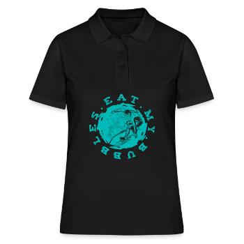 Surf Surfer Surfer - Polo Femme - noir - Devant - Ailine (174cm)