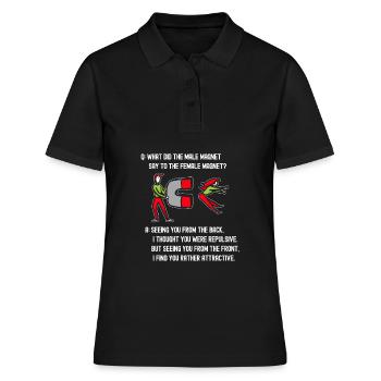 Physicien physicien - Polo Femme - noir - Devant - Ailine (174cm)