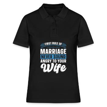 Tontechniker Sound Audio Engineer - Frauen Polo Shirt - Schwarz - Vorne - Ailine (174cm)