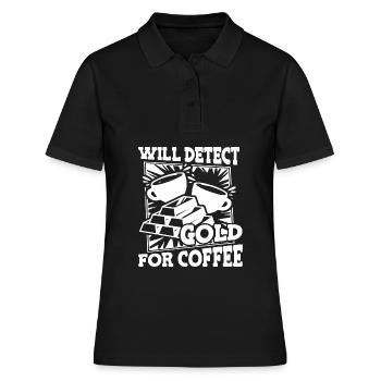 Gold Mining Gold Mine - Women's Polo Shirt - black - Front - Ailine (174cm)