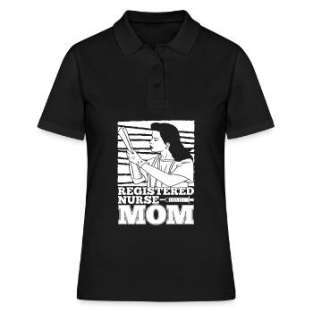 Infirmier - Polo Femme - noir - Devant - Ailine (174cm)