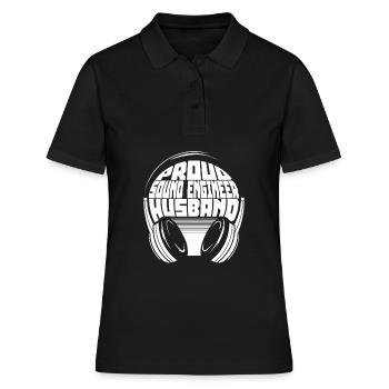 Tontechniker Sound Audio Engineer - Frauen Polo Shirt - Schwarz - Vorne - Ailine (174cm)