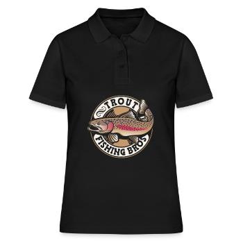 Pêcheur Pêcheur Pêcheurs Pêche - Polo Femme - noir - Devant - Ailine (174cm)