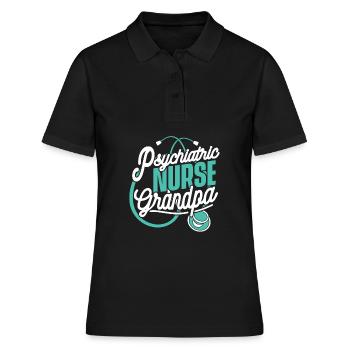 Infirmier - Polo Femme - noir - Devant - Ailine (174cm)