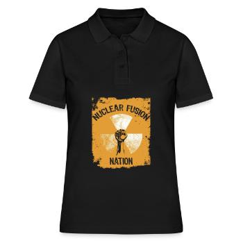 Physicien physicien - Polo Femme - noir - Devant - Ailine (174cm)