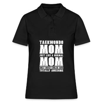 Taekwondo Taekwondo Mama - Polo Femme - noir - Devant - Ailine (174cm)