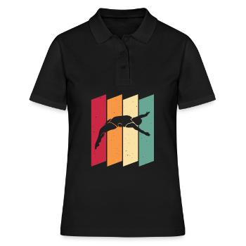 Diving Divers - Women's Polo Shirt - black - Front - Ailine (174cm)