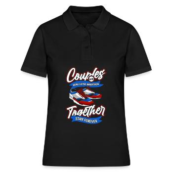 Ultramarathon Couple - Polo Femme - noir - Devant - Ailine (174cm)