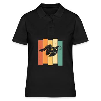 Plongeurs plongeurs - Polo Femme - noir - Devant - Ailine (174cm)