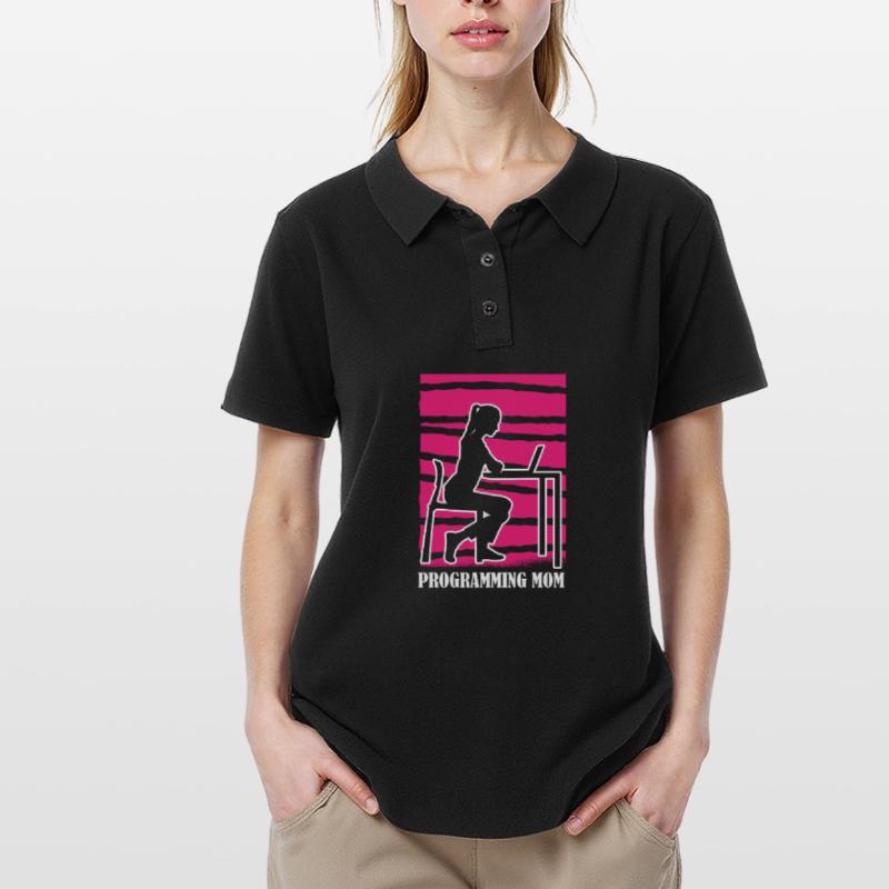 Developer Coder Programmer Mama Women's Polo Shirt