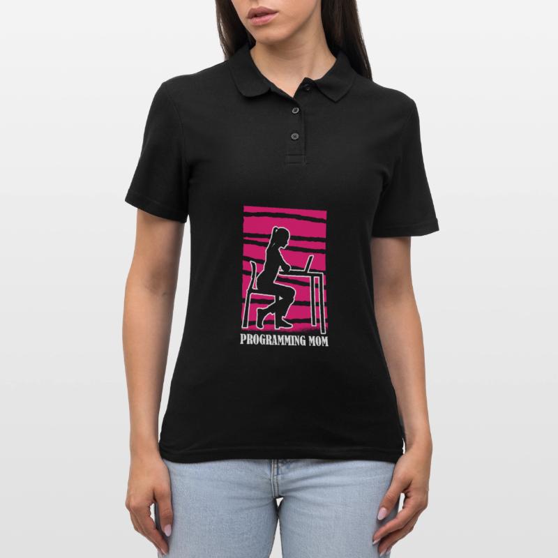 Developer Coder Programmer Mama Women's Polo Shirt