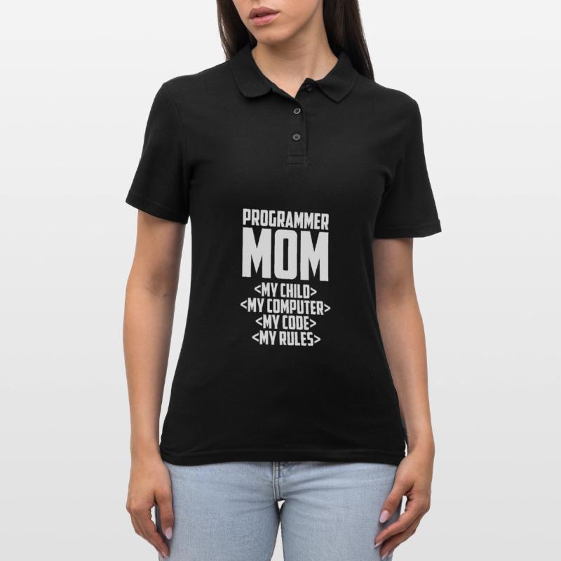 Developer Coder Programmer Mama Women's Polo Shirt